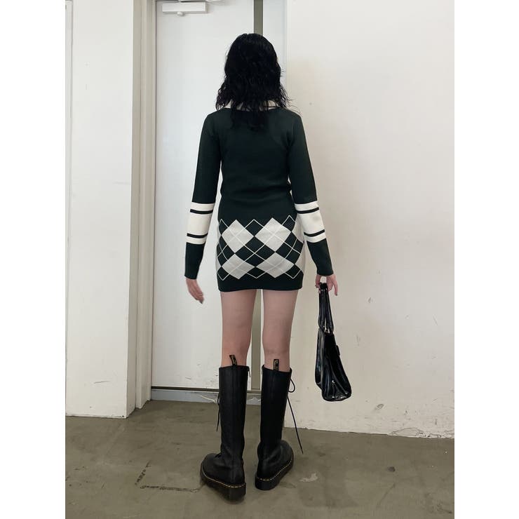 ニットポロフィットミニワンピース | jouetie | 詳細画像11 