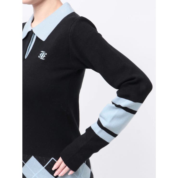 ニットポロフィットミニワンピース | jouetie | 詳細画像22 