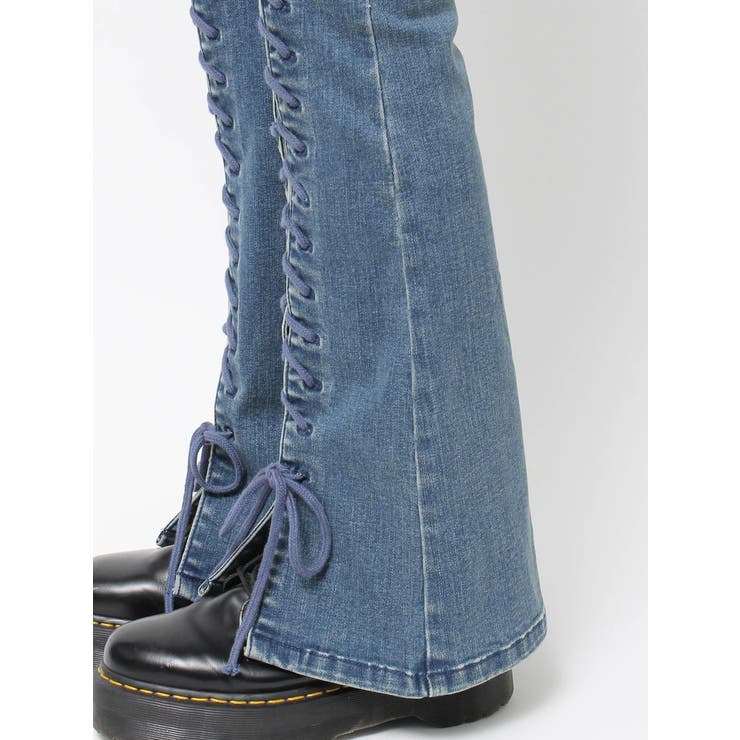 フィットフレアレースアップパンツ[品番：MKSW0059158]｜jouetie
