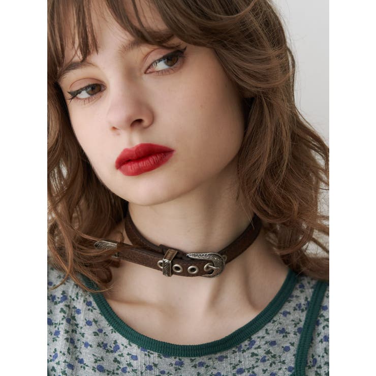 ウエスタンベルトチョーカー[品番：MKSW0060017]｜jouetie