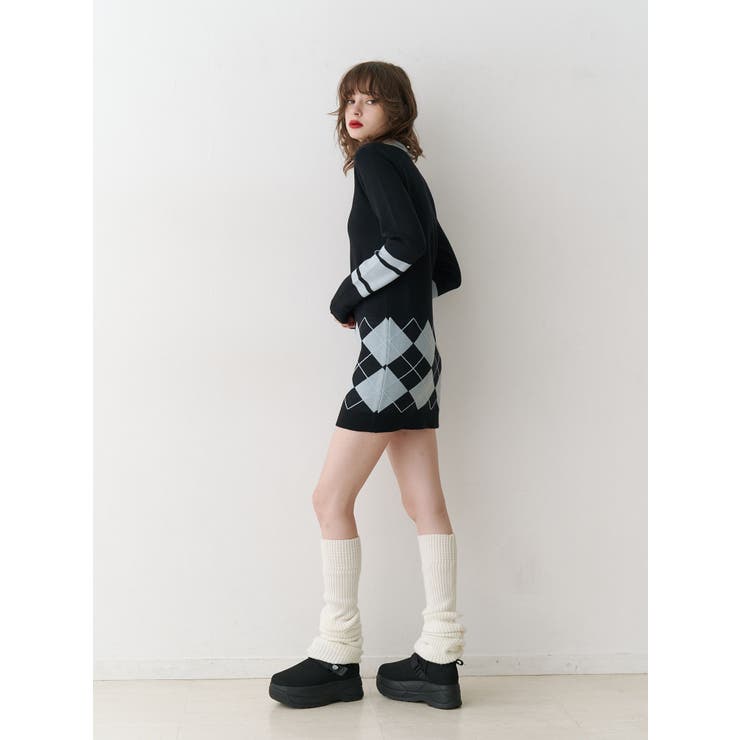 【SHAKA】SHORT MOUTON BOOTIE CHUNKY | jouetie | 詳細画像7 