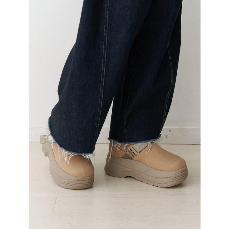 ベージュ | 【SHAKA】SHORT MOUTON BOOTIE CHUNKY | jouetie