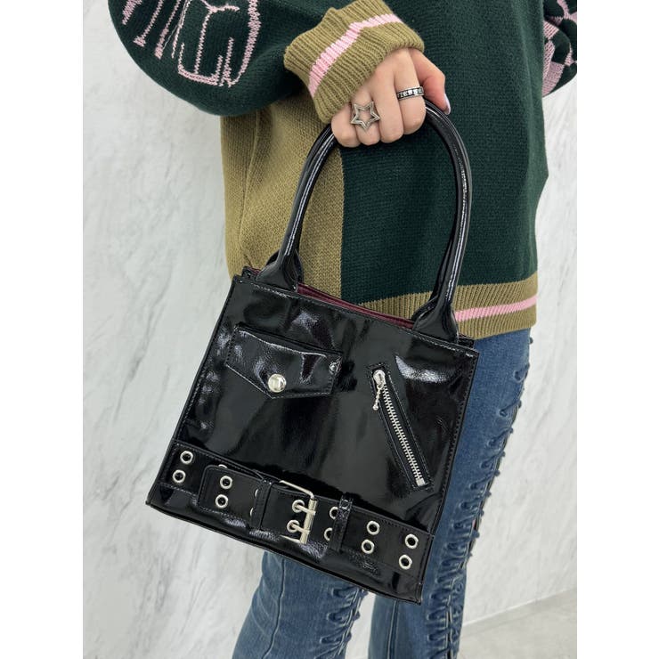 ライダースハンドBAG[品番：MKSW0059516]｜jouetie（ジュエティ 