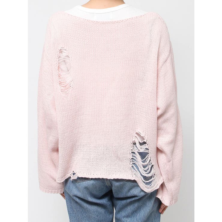 オーバークラッシュローゲージニット | jouetie | 詳細画像20 