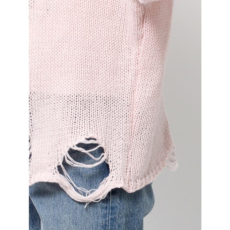 オーバークラッシュローゲージニット | jouetie | 詳細画像23 