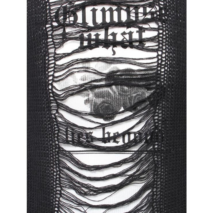 オーバークラッシュローゲージニット | jouetie | 詳細画像26 