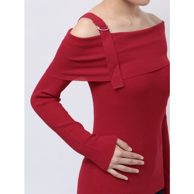 オフショルダーニットトップス | jouetie | 詳細画像23 