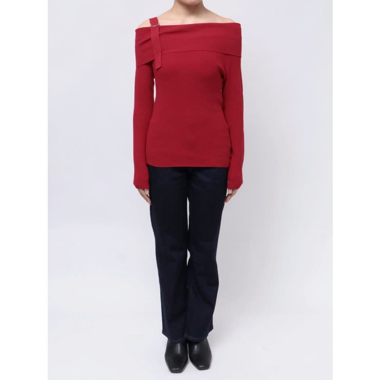 オフショルダーニットトップス | jouetie | 詳細画像26 