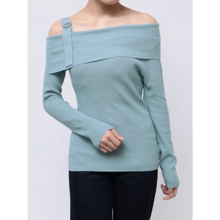 オフショルダーニットトップス | jouetie | 詳細画像31 