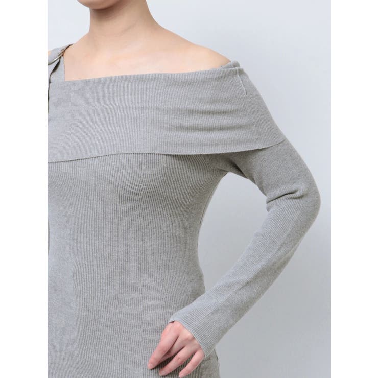 オフショルダーニットトップス | jouetie | 詳細画像35 
