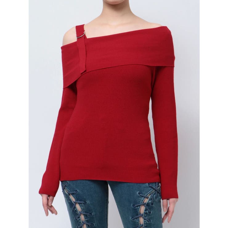 オフショルダーニットトップス | jouetie | 詳細画像42 