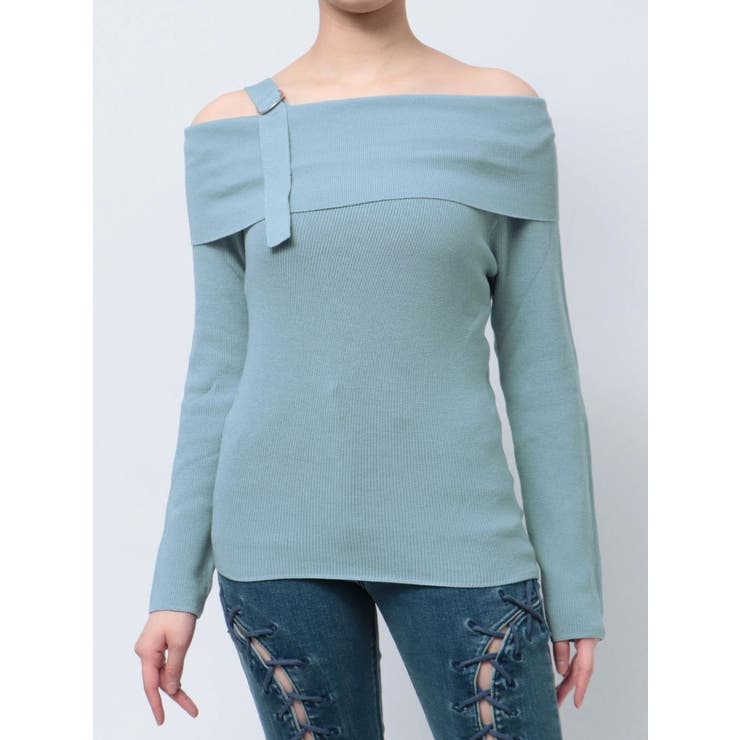 オフショルダーニットトップス | jouetie | 詳細画像43 
