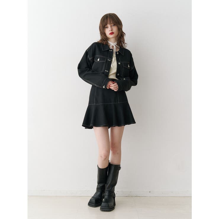 マルチWAYツイードライクセットアップ[品番：MKSW0060033]｜jouetie