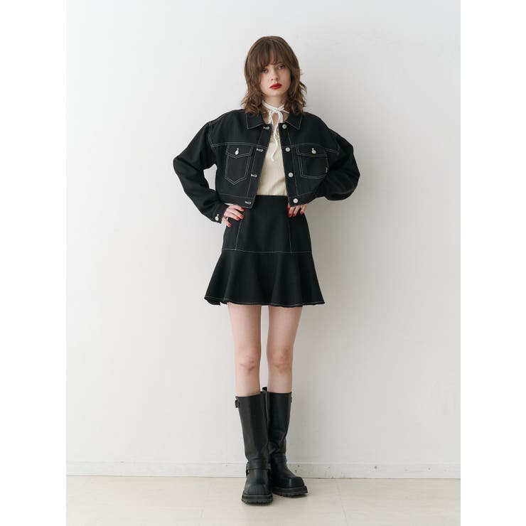 マルチWAYツイードライクセットアップ[品番：MKSW0060033]｜jouetie