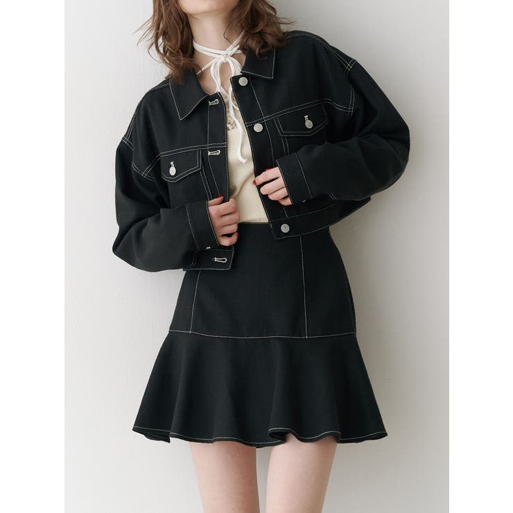 マルチWAYツイードライクセットアップ[品番：MKSW0060033]｜jouetie  