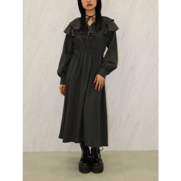 GO TO HOLLYWOOD 新品タグ付 フリル付きワンピ 01
