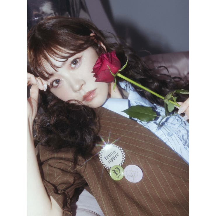 FRUITSZIPPER櫻井優衣】クロップドジャケット[品番：MKSW0063597