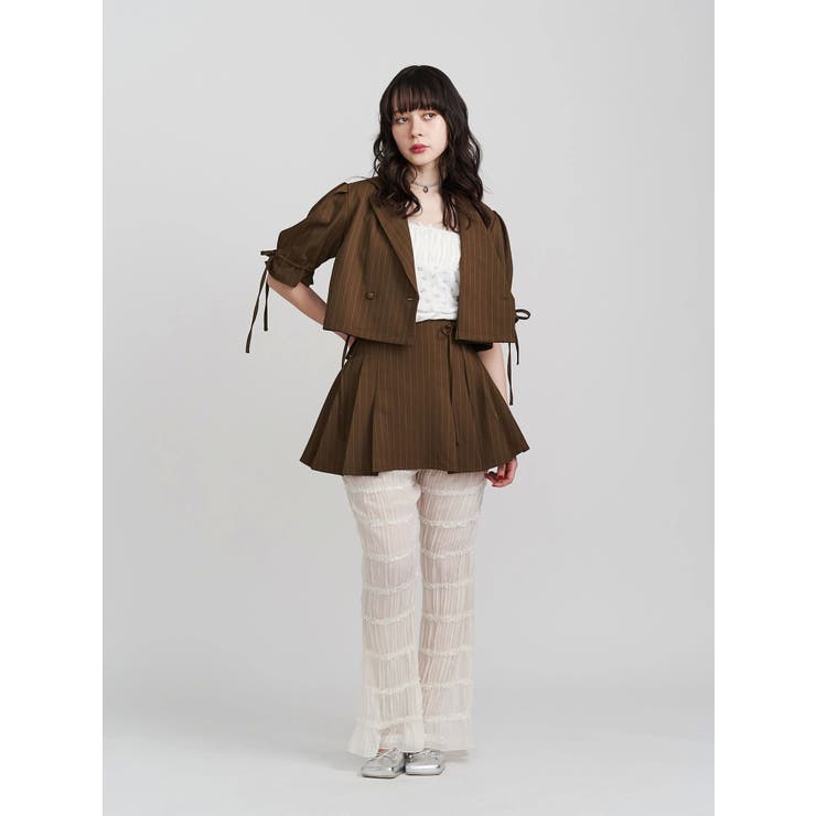 【FRUITSZIPPER櫻井優衣】クロップドジャケット | jouetie | 詳細画像3 
