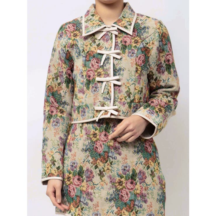 ショートゴブランジャケット【セットアップ対応】 | jouetie | 詳細画像28 