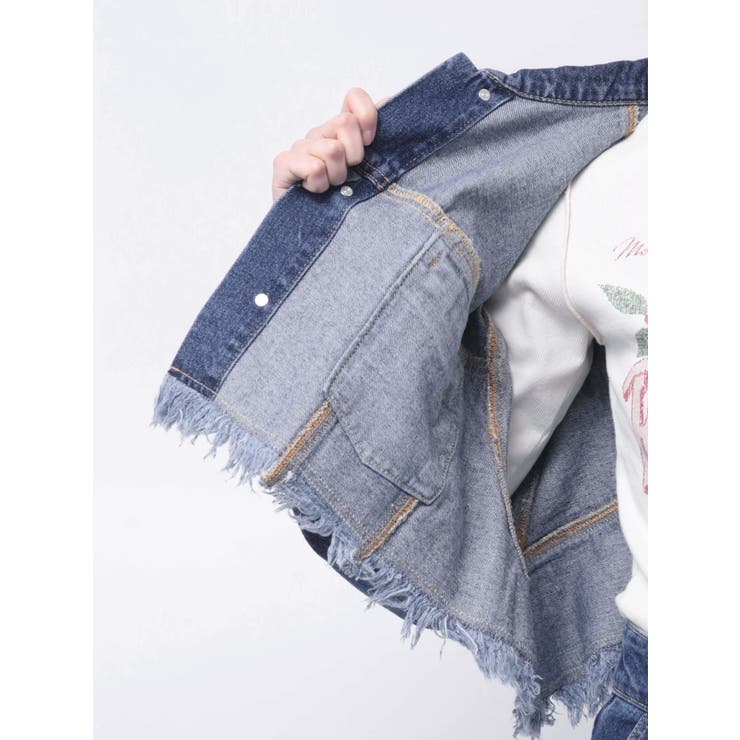 ワイドクロップドフリンジGジャン【セットアップ対応】 | jouetie | 詳細画像43 