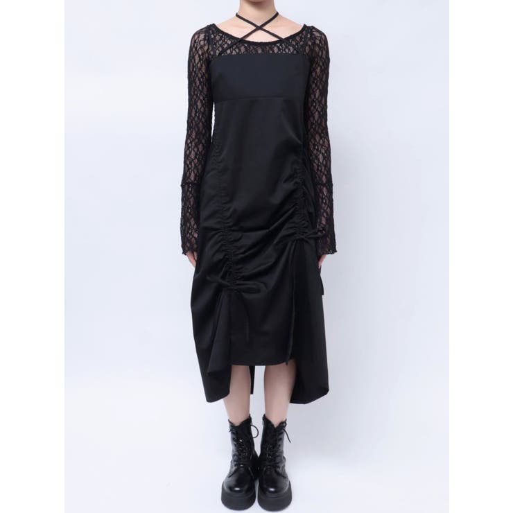 イレギュラーギャザーキャミワンピース | jouetie | 詳細画像27 