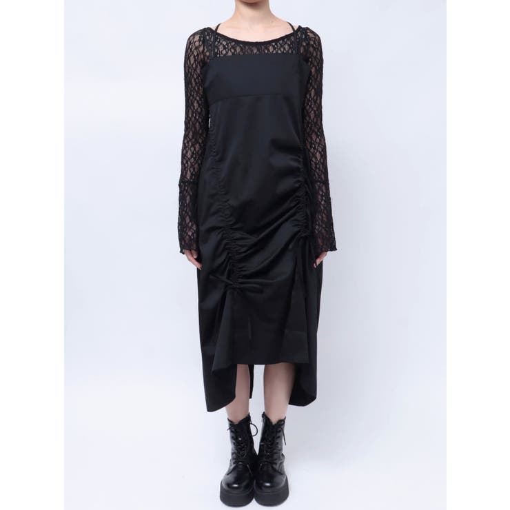 イレギュラーギャザーキャミワンピース | jouetie | 詳細画像34 