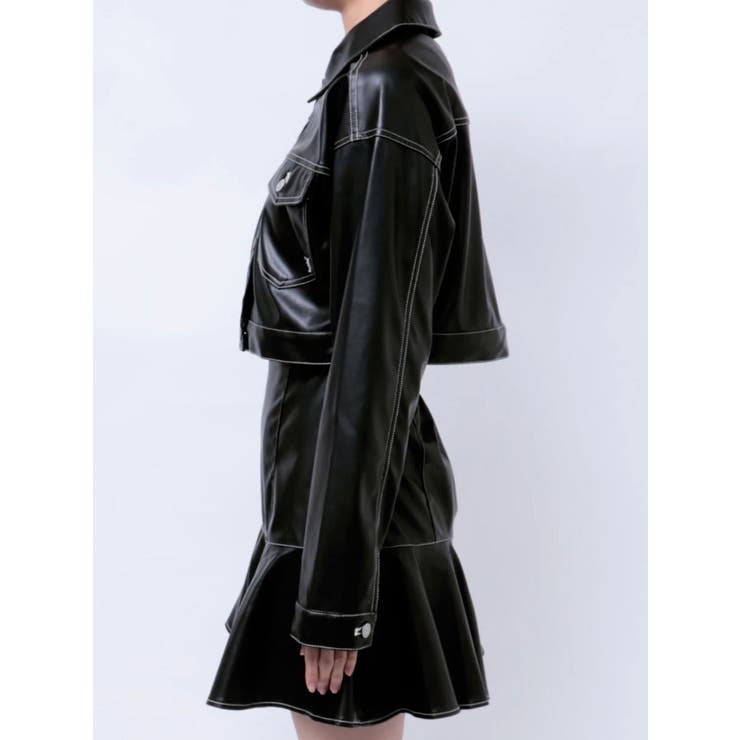 70▢＃Re:room フェイクレザーセットアップ TS0630-12 70▢＃Re:room フェイクレザーセットアップ TS0630-12