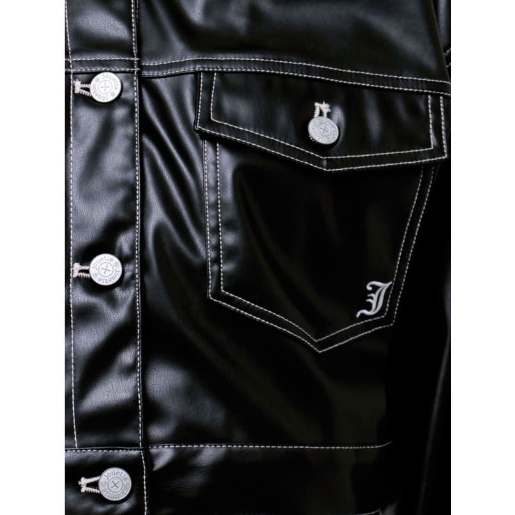 マルチWAYフェイクレザーセットアップ[品番：MKSW0061516]｜jouetie