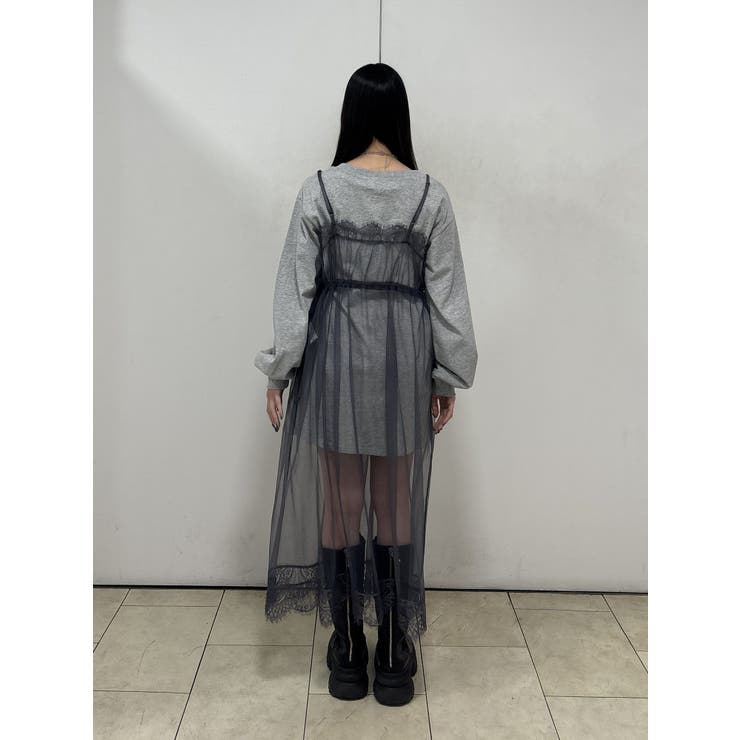 チュールレイヤードロングワンピース | jouetie | 詳細画像37 