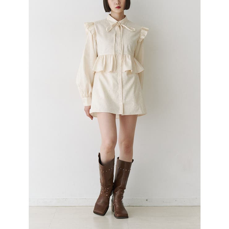 シアボイルスキッパーチュニック（シャツ/ブラウス）｜B.C STOCK