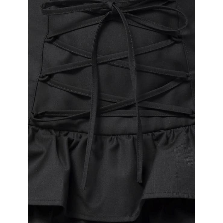 レースアップティアードミニスカパン【セットアップ対応】 | jouetie | 詳細画像27 