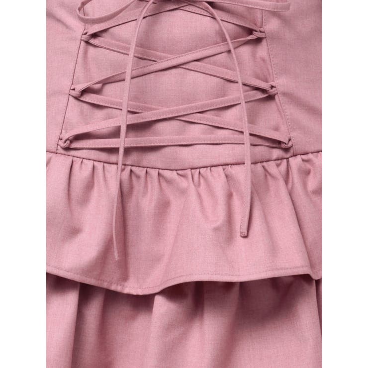 レースアップティアードミニスカパン【セットアップ対応】 | jouetie | 詳細画像28 