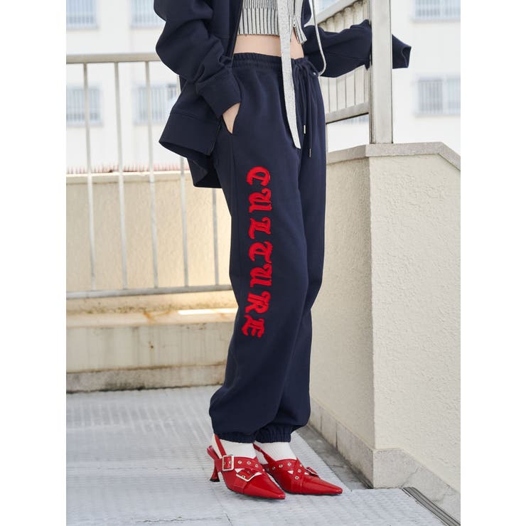 NEW ERA?×jouetie】ロゴスウェットパンツ[品番：MKSW0062729]｜jouetie