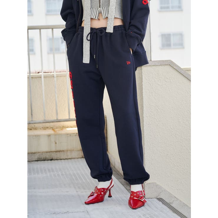NEW ERA?×jouetie】ロゴスウェットパンツ[品番：MKSW0062729]｜jouetie