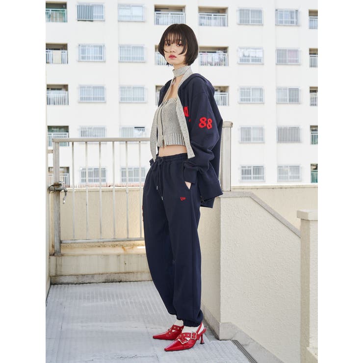 NEW ERA?×jouetie】ロゴスウェットパンツ[品番：MKSW0062729]｜jouetie