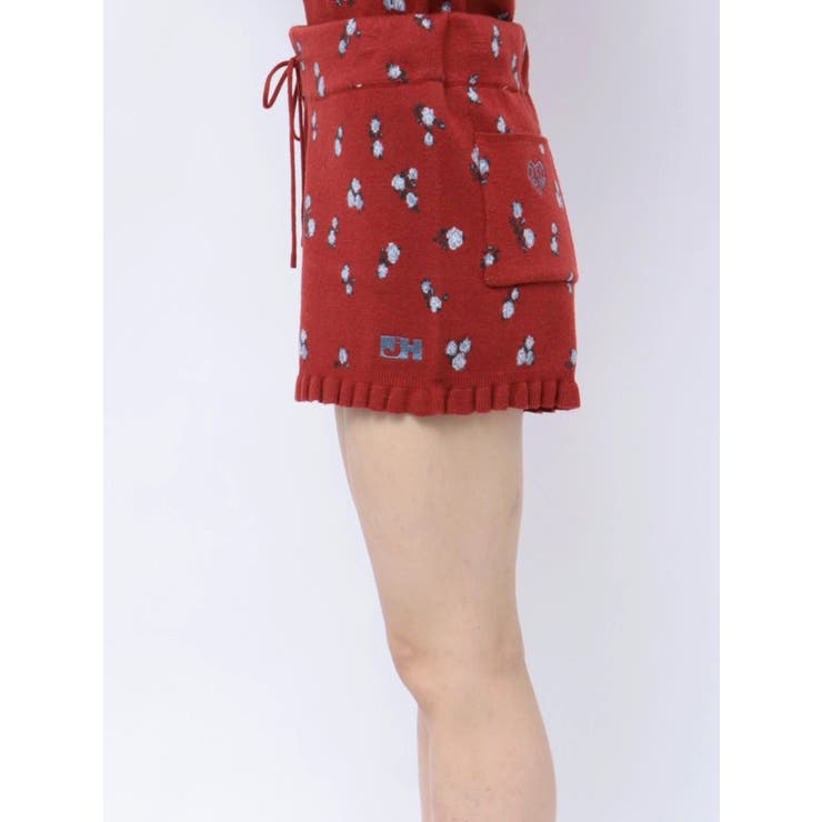 【jouetie×HTH】フリルフラワーニットパンツ【コラボ】 | jouetie | 詳細画像19 