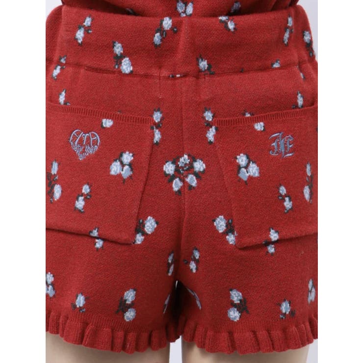 【jouetie×HTH】フリルフラワーニットパンツ【コラボ】 | jouetie | 詳細画像21 