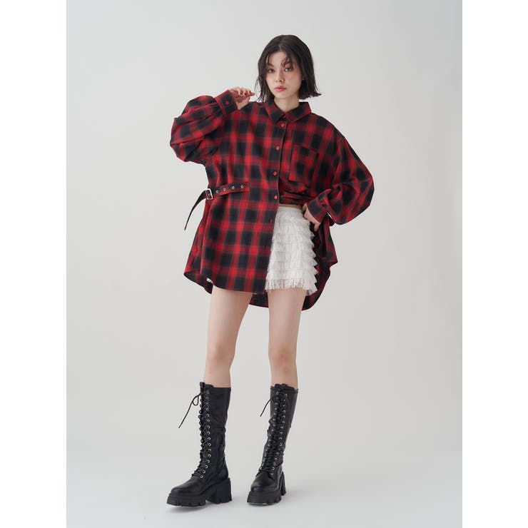 レースティアードショートパンツ[品番：MKSW0061636]｜jouetie