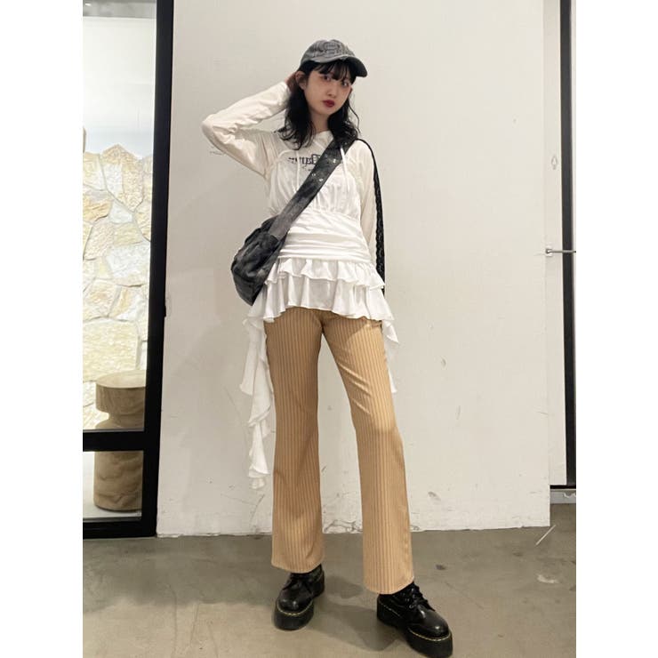 【FRUITSZIPPER鎮西寿々歌】フレアパンツ | jouetie | 詳細画像4 