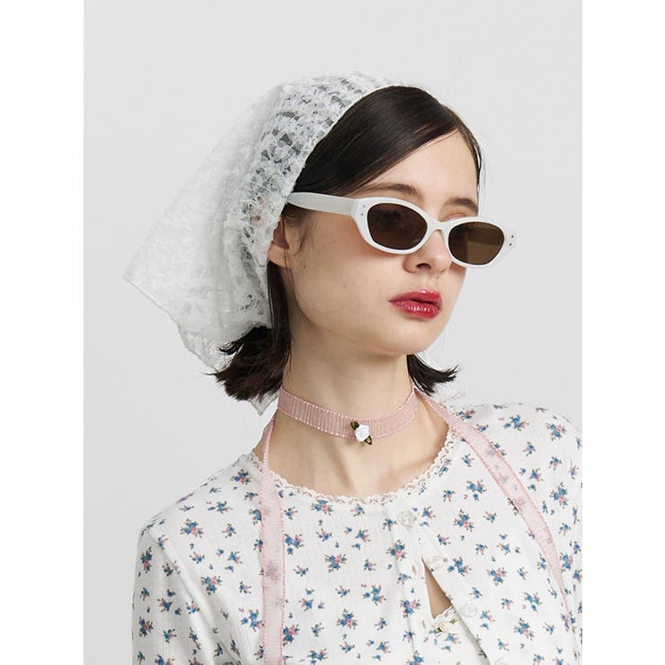 レースバンダナ[品番：MKSW0061521]｜jouetie（ジュエティ）の