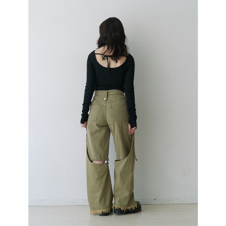 jouetie（ジュエティ）の「2WAYレングスデニム【レッグ