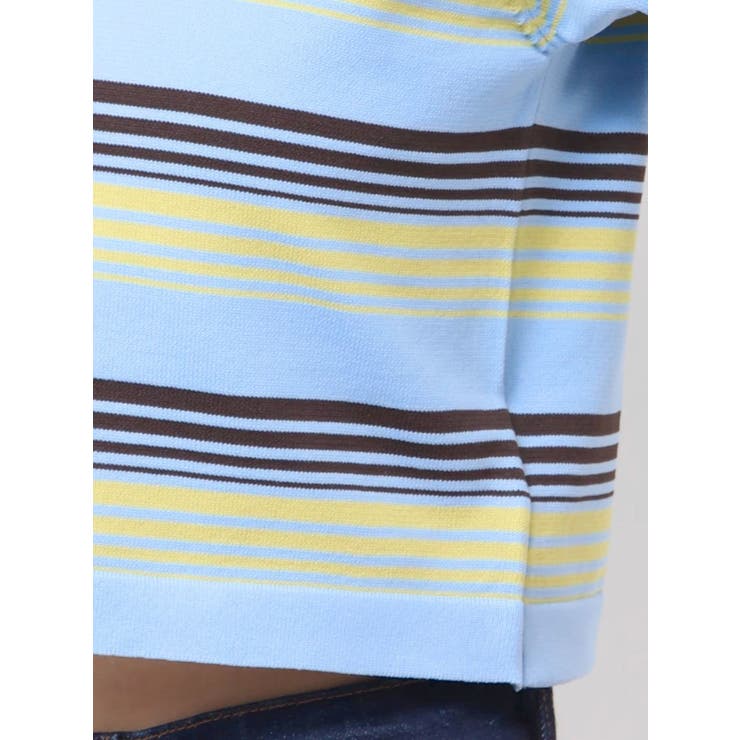 マルチボーダーポロニット | jouetie | 詳細画像20 