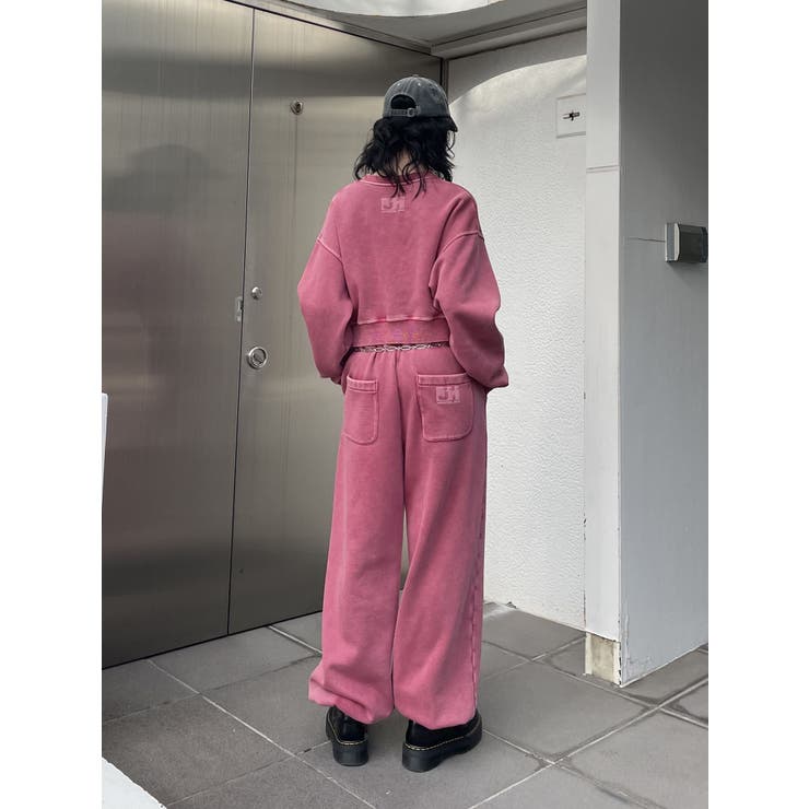 HTH×jouetie】ロゴスエットプルオーバ-【コラボ】[品番：MKSW0062922 