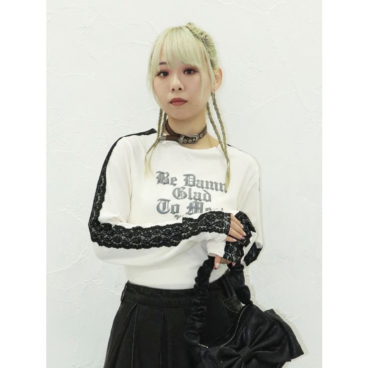PINKO レースディテール トレーナー