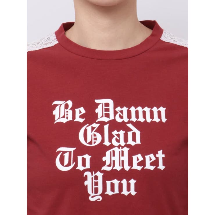 シャイニーロゴレースライントップス | jouetie | 詳細画像25 