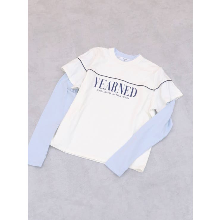 ロゴレイヤリングTシャツ | jouetie | 詳細画像1 