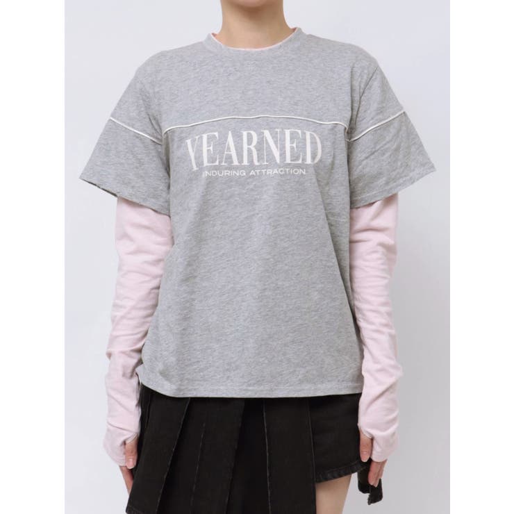 ロゴレイヤリングTシャツ | jouetie | 詳細画像10 