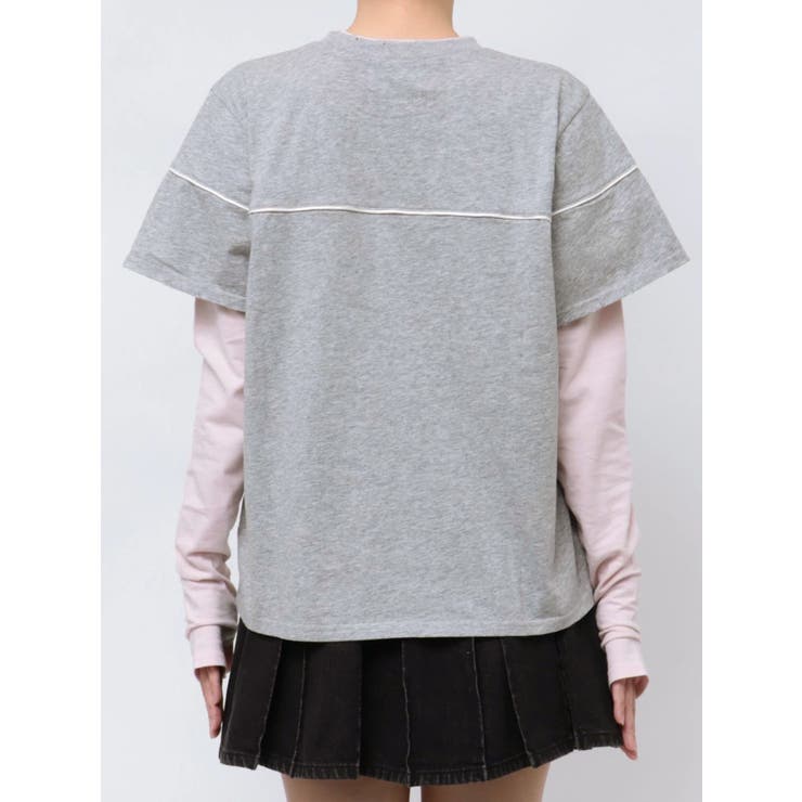 ロゴレイヤリングTシャツ | jouetie | 詳細画像12 