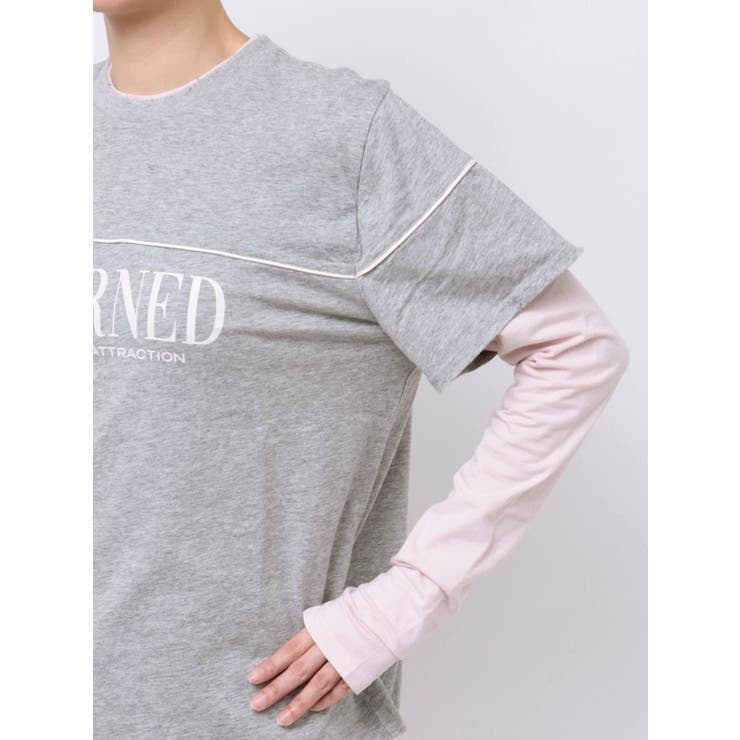 ロゴレイヤリングTシャツ | jouetie | 詳細画像14 