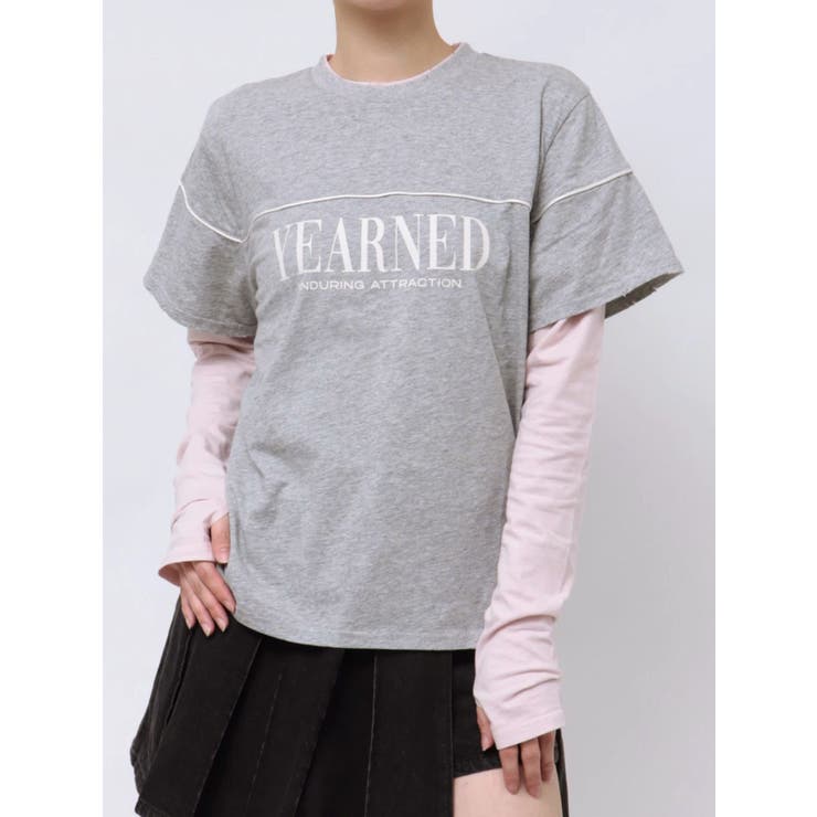ロゴレイヤリングTシャツ | jouetie | 詳細画像23 